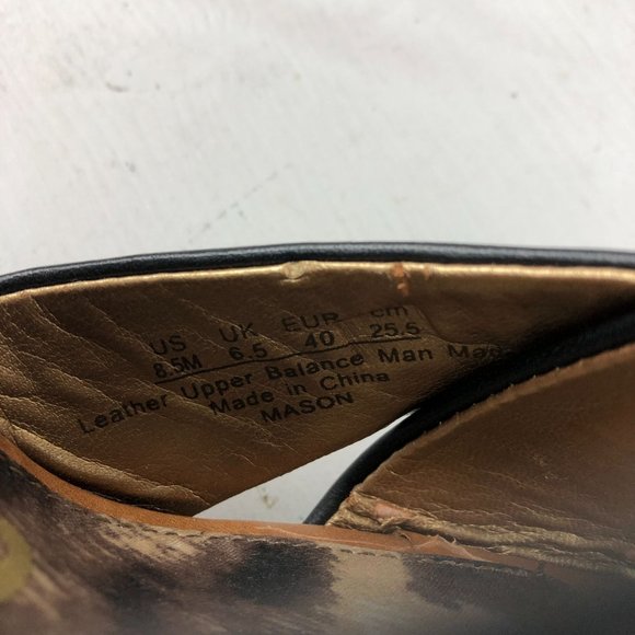 Sam Edelman Women's Size 8.5M Mason Brown Black Leather Multi Platform Heels - Picture 14 of 14